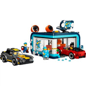 LEGO City Önkiszolgáló autómosó 60497 autómosó épület két autóval és minifigurákkal