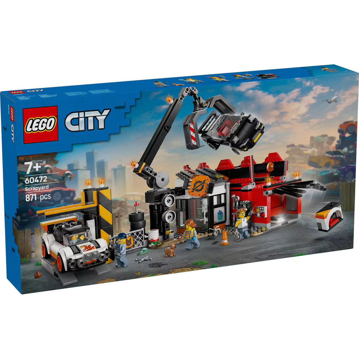 LEGO City Roncstelep autókkal 60472 871 darabos