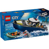 LEGO City: Urmărire cu barca de poliție 60456, 264 de piese