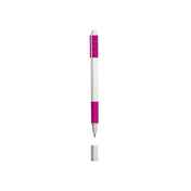 LEGO® zseléstoll lila színben, 0,7 mm-es zselés tollheggyel és LEGO elemekkel kompatibilis felső résszel.