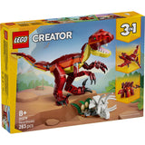 LEGO Creator 3 az 1-ben: Veszedelmes dínó 31379, 283 darabos