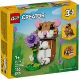 LEGO Creator: Hamster adorabil cu o floare 31376, 166 de piese