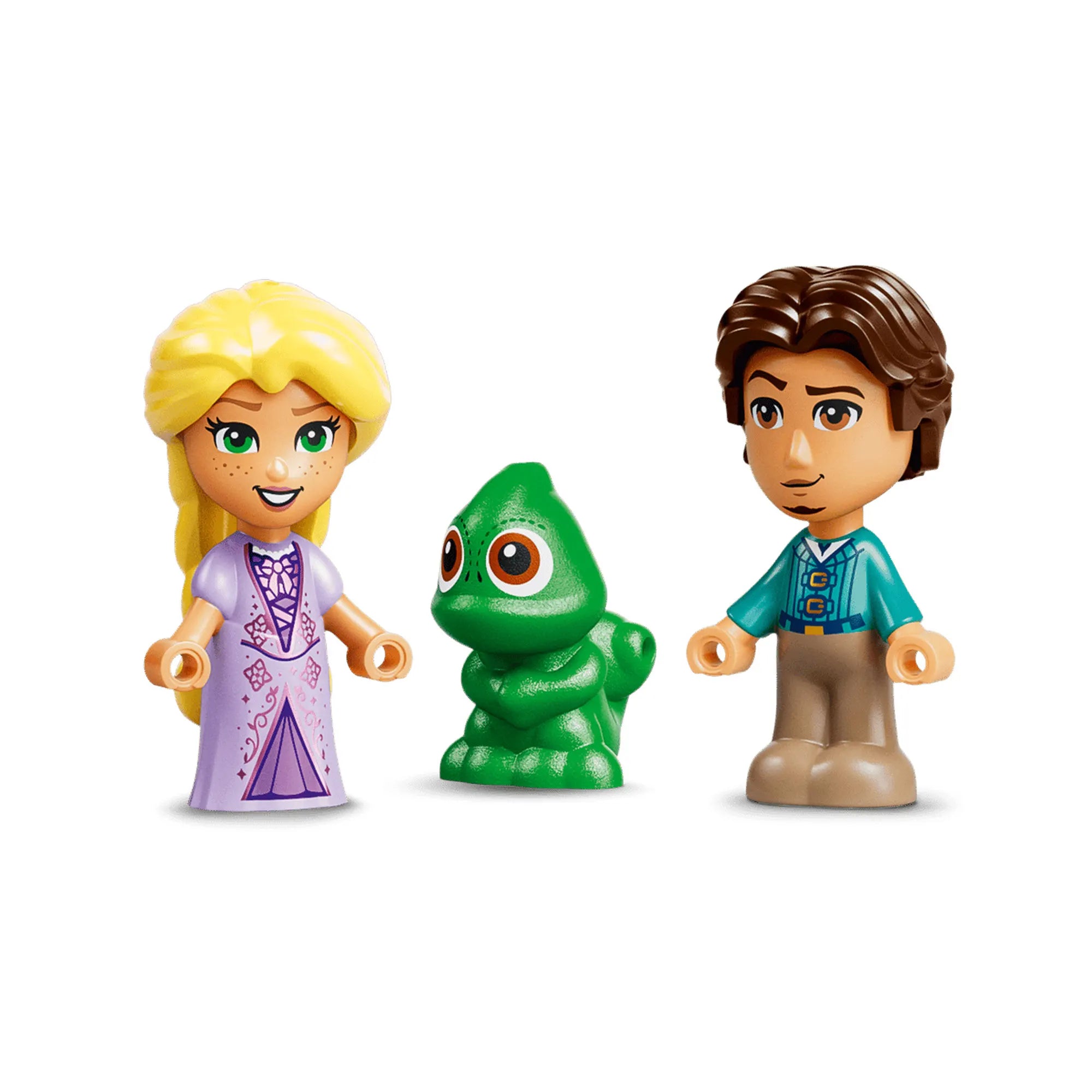 LEGO Disney: Aranyhaj minitornya 43294, 171 darabos készlet Aranyhaj, Flynn Rider és Pascal figuráival, részletgazdag Disney Princess minifigurákkal.