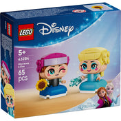 LEGO Disney Mini Anna és Elsa 43284 – A készlet doboza Anna és Elsa figurákkal, Frozen dizájnnal.