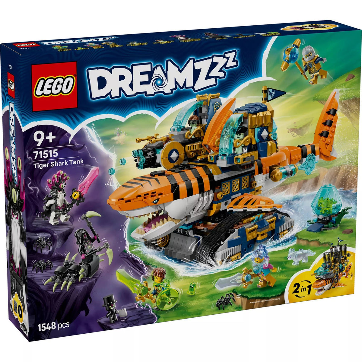 LEGO DREAMZzz: Tigriscápatank 71515, 1548 darabos