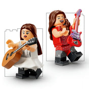 LEGO Editions 43031 két Olivia Rodrigo minifigurája akusztikus és elektromos gitárral