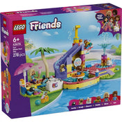 LEGO Friends Egy vidám nap az aquaparkban 42676 építőkészlet csomagolása 278 elemmel, Novával, Leóval és négy házi kedvenccel.