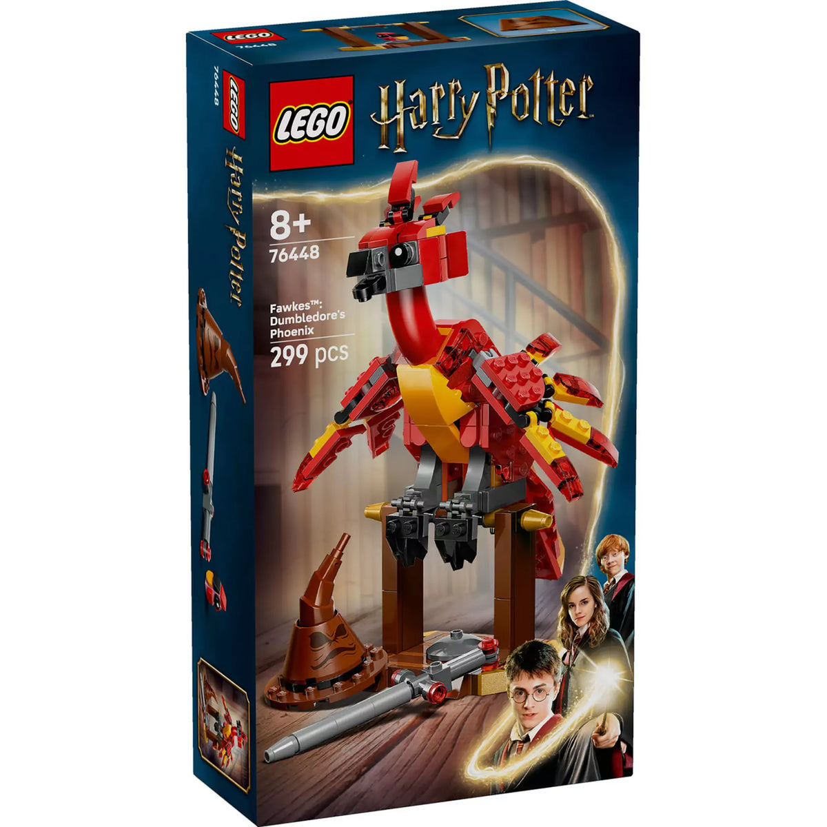 Lego Harry Potter: Dumbledore főnixmadara 76448, 299 darabos