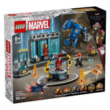 LEGO Marvel: Laboratorul lui Iron Man: Sala armurilor 76315, 384 de piese