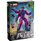 LEGO Marvel Bosszúállók: Ítéletnap 76348 készlet dobozának hátoldala az Őrszem robottal.