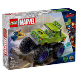 LEGO Marvel: Hulk óriási terepjárója vs. Thanos 76312, 229 darabos