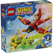 LEGO Sonic the Hedgehog Tails Tornado-1 repülője 77119 készlet doboza.