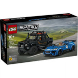 LEGO Speed Champions: Jaguar Project 7 și Land Rover Defender 77264, 740 piese