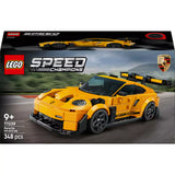 LEGO Speed Champions: Porsche 911 GT3 RS szuperautó 77239, 348 darabos
