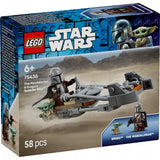 LEGO Star Wars: A Mandalóri és Grogu speeder bike-ja 75436, 58 darabos