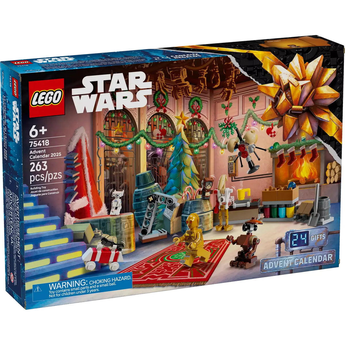 LEGO Star Wars: Adventi naptár (2025) 75418, 263 darabos