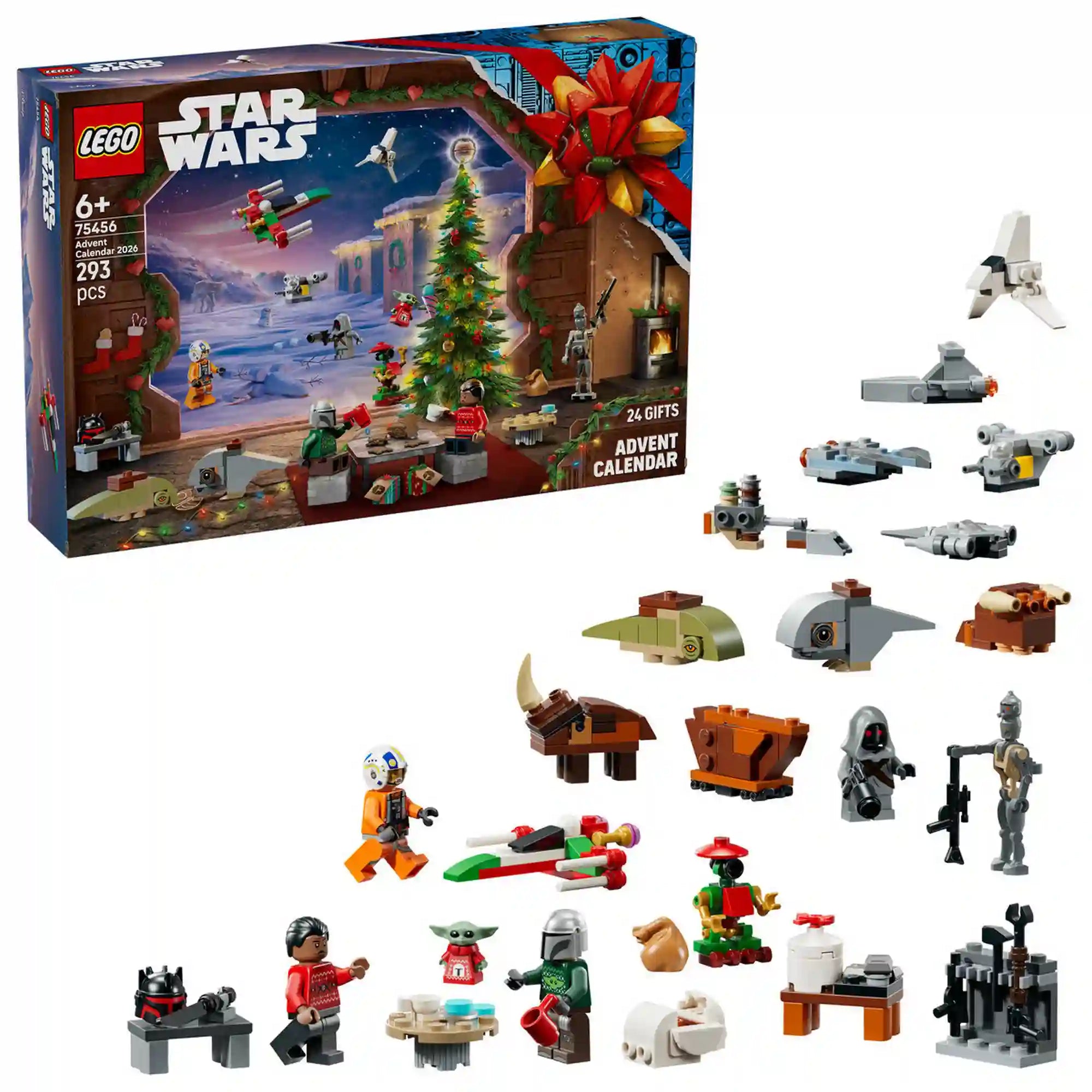 LEGO Star Wars: Calendar de advent 2026, 75456, 293 piese