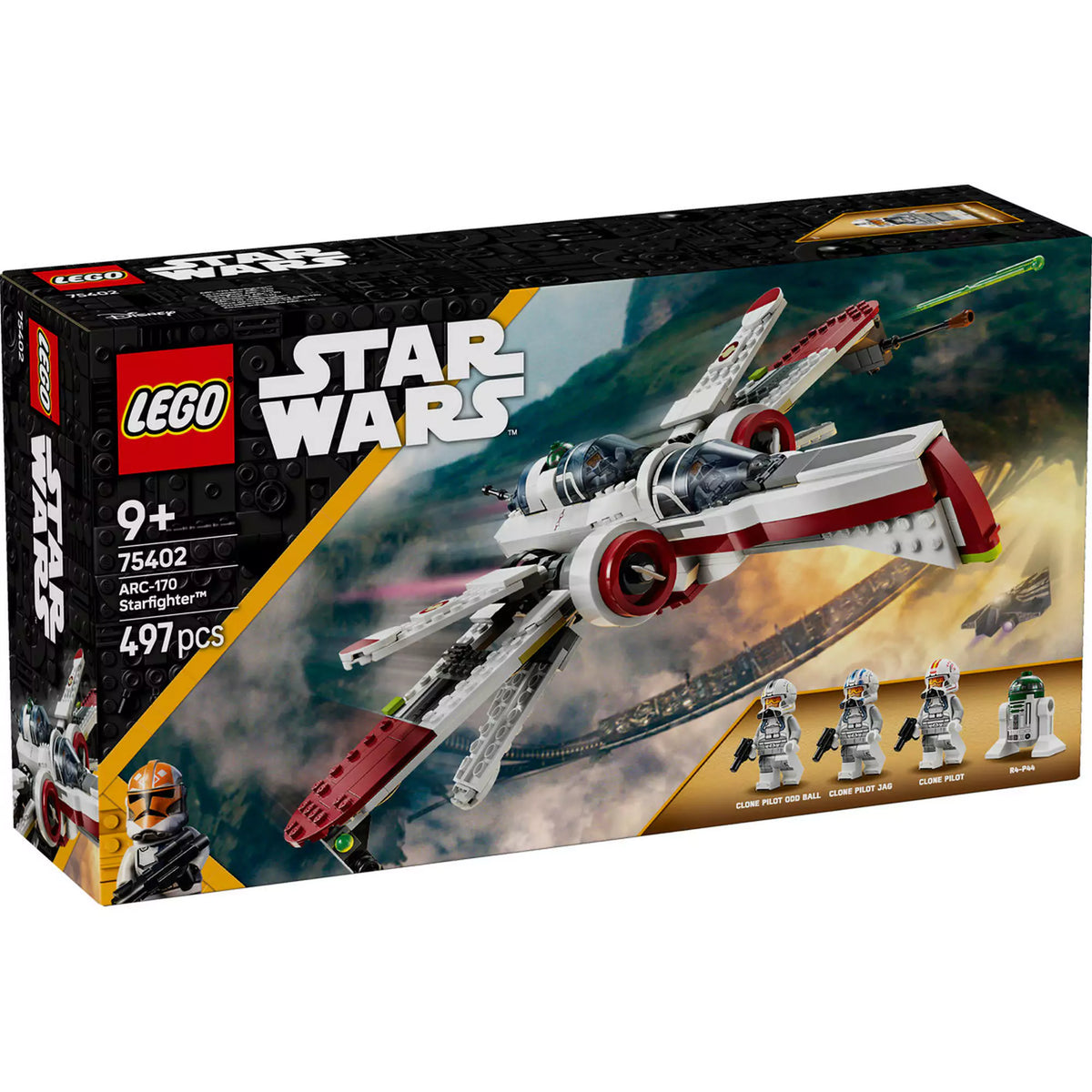 LEGO Star Wars: ARC-170 vadászgép 75402, 497 darabos