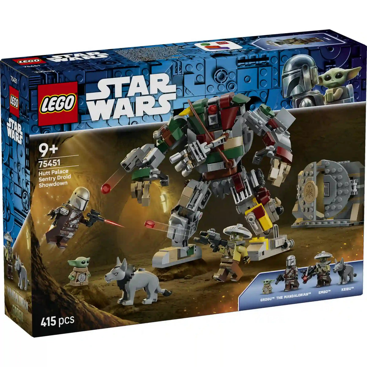 LEGO Star Wars: Hutt-palota: leszámolás az őrszem droiddal 75451, 415 darabos