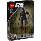 LEGO Star Wars: K-2SO biztonsági droid (75434) dobozkép – a csomag elején a 845 darabos, részletesen megépíthető fekete droid látható.