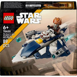 LEGO Star Wars: Plo Koon Jedi csillagvadásza microfighter 75400, 89 darabos