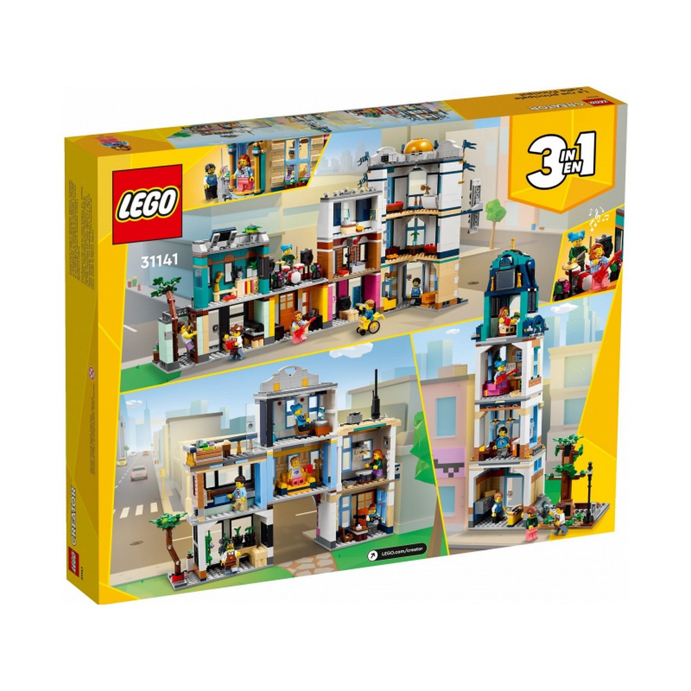 LEGO Creator Főutca 31141 1459 darabos