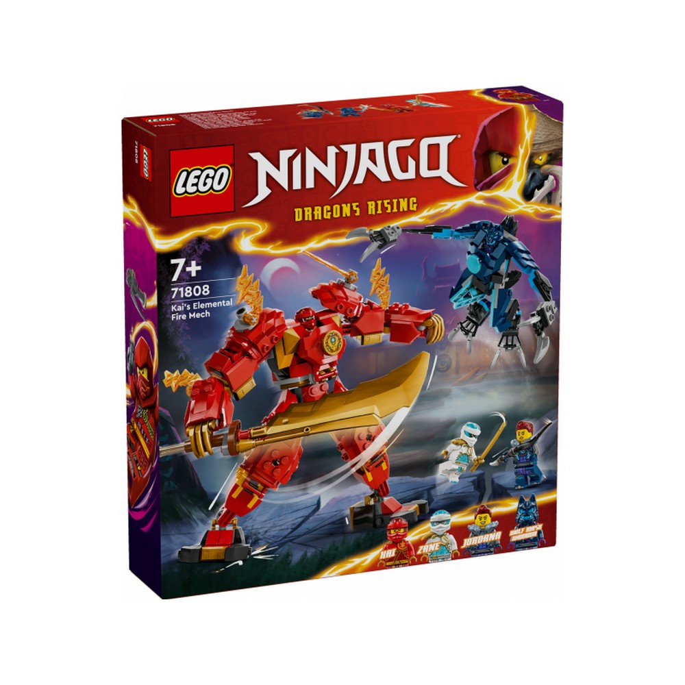 LEGO Ninjago Kai elemi tűzrobotja 71808 322 darabos