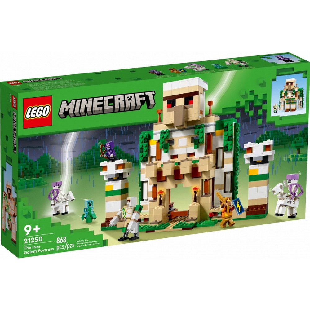 LEGO Minecraft A vasgólem erődje 21250