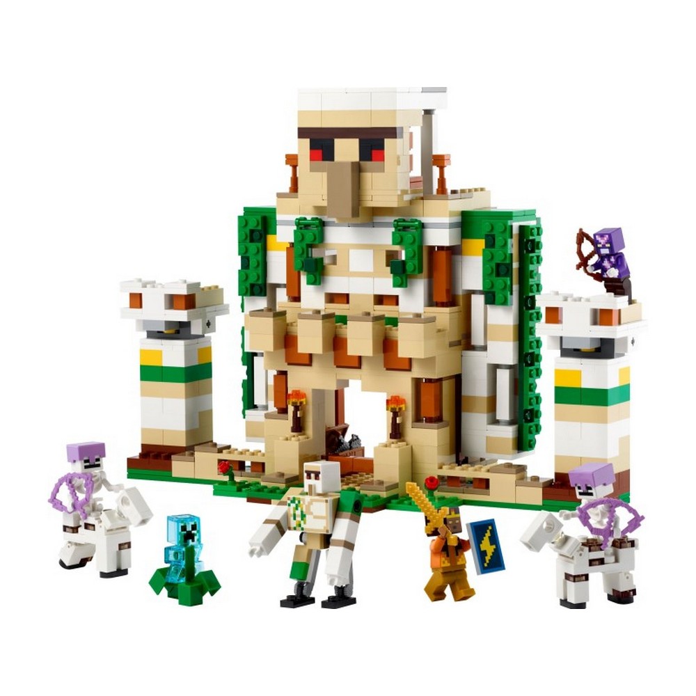 LEGO Minecraft A vasgólem erődje 21250 868 darabos