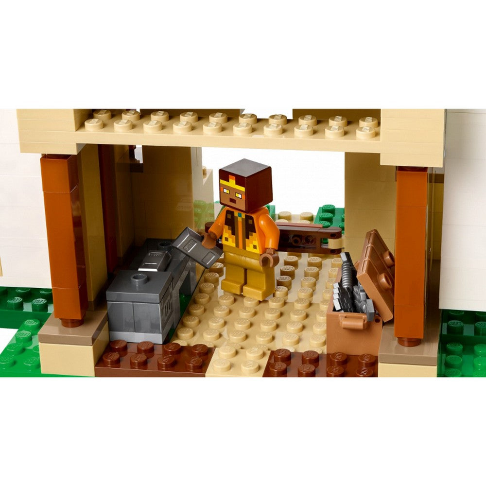 LEGO Minecraft A vasgólem erődje 21250 868 darabos