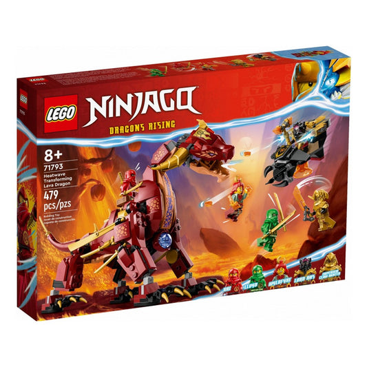 LEGO Ninjago™ Hőhullám átalakítható lávasárkány 71793