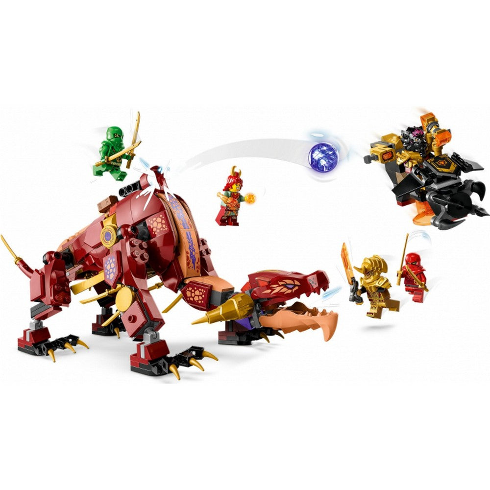 LEGO Ninjago™ Hőhullám átalakítható lávasárkány 71793 479 darabos