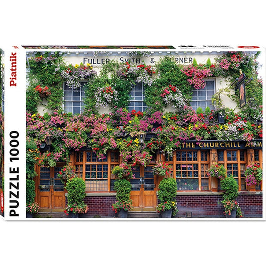 Londoni The Churchill Arms Pub, 1000 darabos puzzle