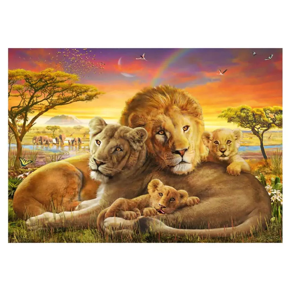 Puzzle Schmidt: Loving Lions, 1000 darab