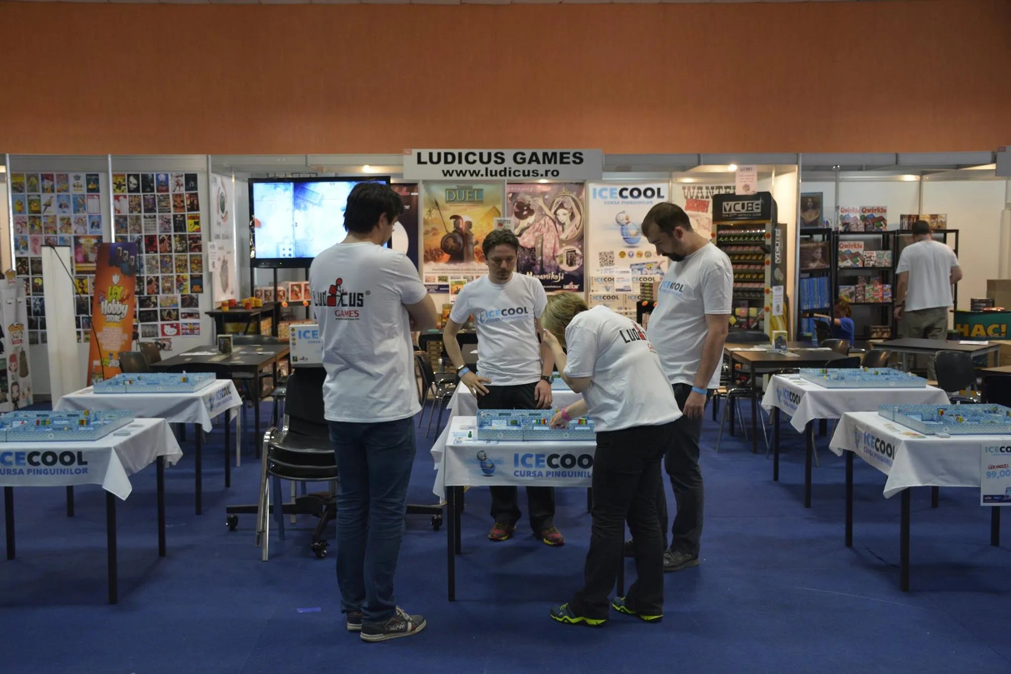 Ludicus Games stand társasjáték kiállításon