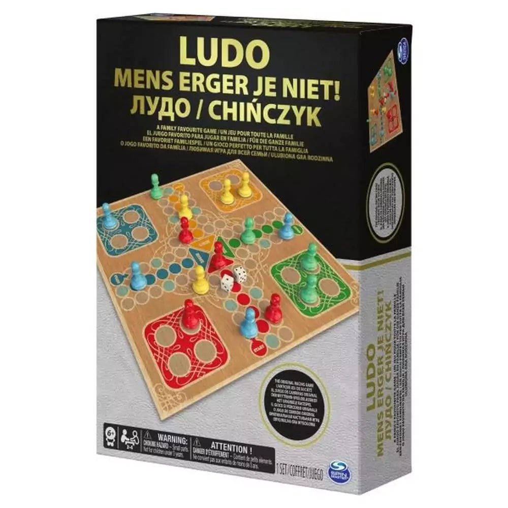 Klasszikus Ludo többnyelvű társasjáték
