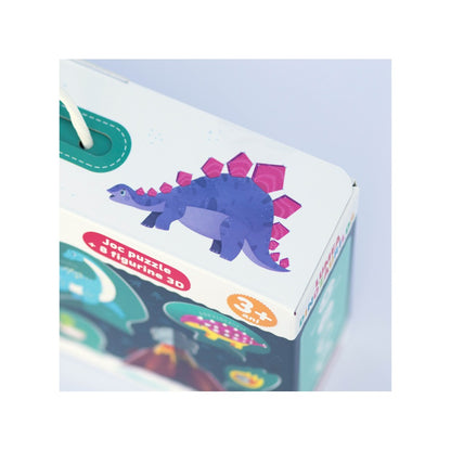 Hosszzú Puzzle Dinoszauruszok 20 darabos