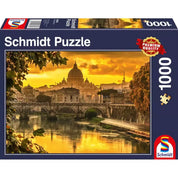 Puzzle Schmidt: Aranyfény Róma felett, 1000 darab