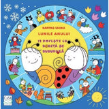 Lunile anului. 12 povești cu Bobiță și Buburuză, román nyelvű könyv