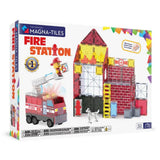 MAGNA-TILES Fire Station, set cu 50 de piese