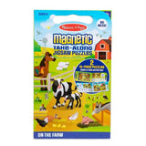 Melissa & Doug - Puzzle magnetic cu animale de fermă