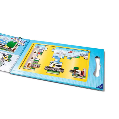 Melissa & Doug, mágneses puzzle, járművek