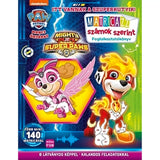 Mancs Őrjárat: Itt vannak a szuperkutyik! Matricázz számok szerint, foglalkoztatókönyv