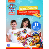 Mancs Őrjárat: Színezőkönyv vasalható matricákkal! carte în limba maghiară
