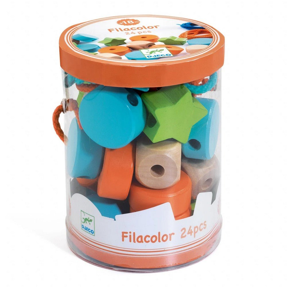 Djeco Filacolor fa fűzős játék DJ06160
