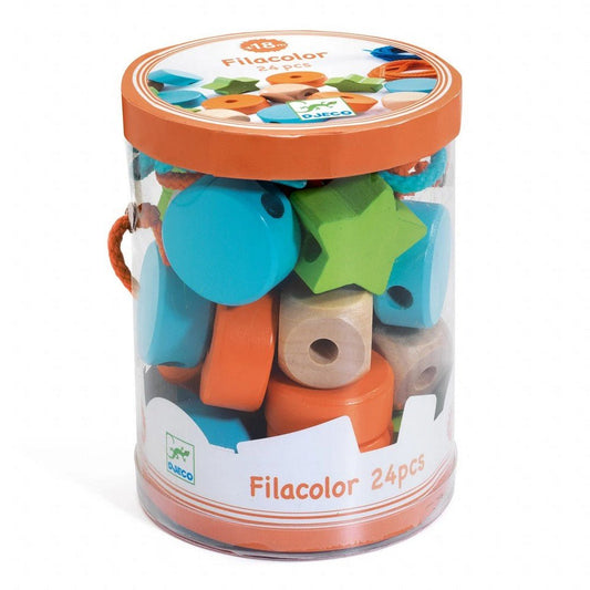 Djeco Filacolor fa fűzős játék csomagolas elonezet