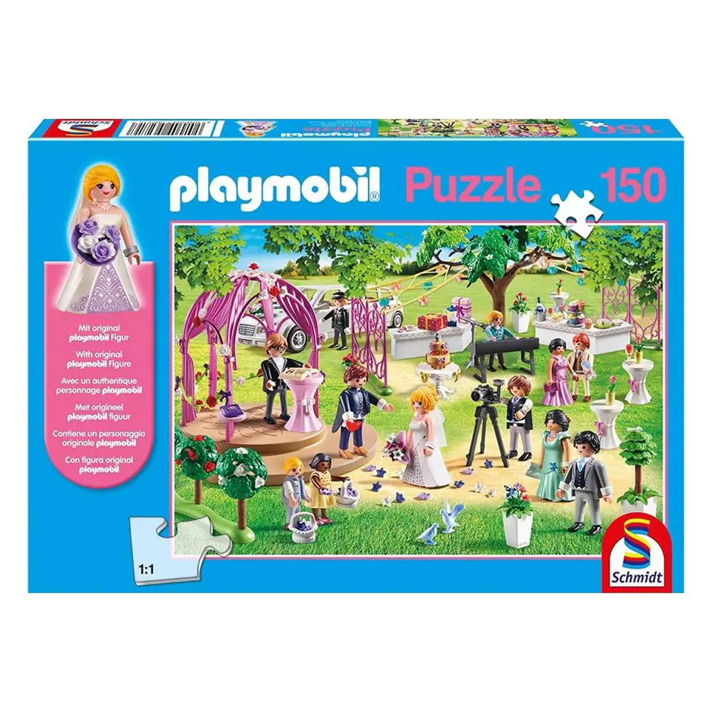 Puzzle Schmidt: Playmobil puzzle - Marriage, 150 darabos