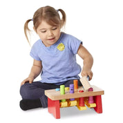 Melissa & Doug Fa készségfejlesztő játék, Kalapálós asztal