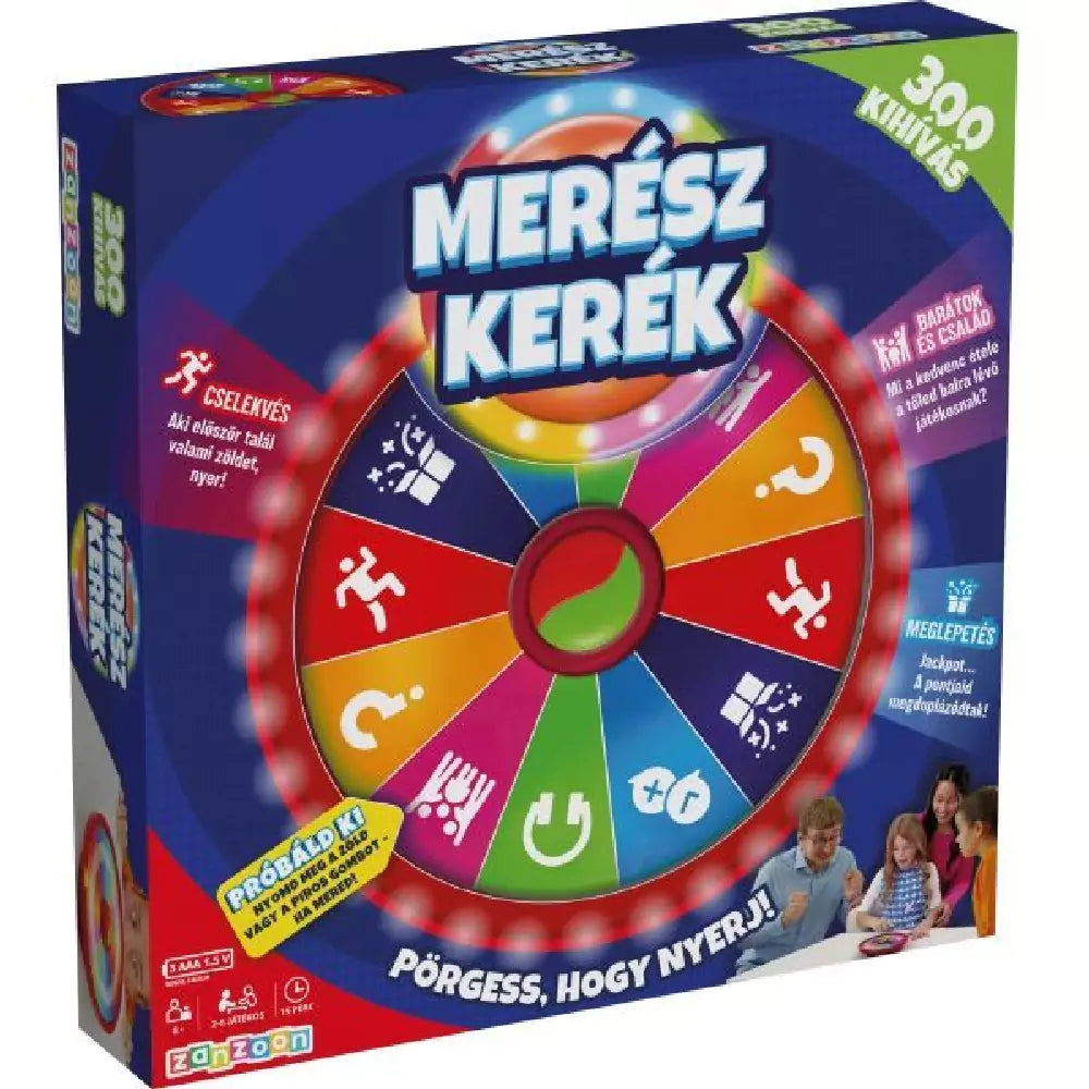 Merészkerék magyar nyelvű társasjáték