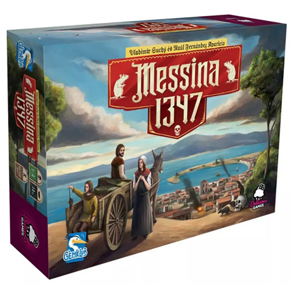 Messina 1347 magyar nyelvű társasjáték